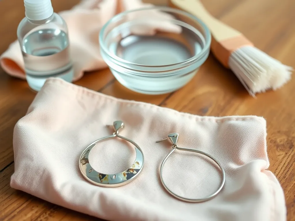 Jak wyczyścić srebrne kolczyki?