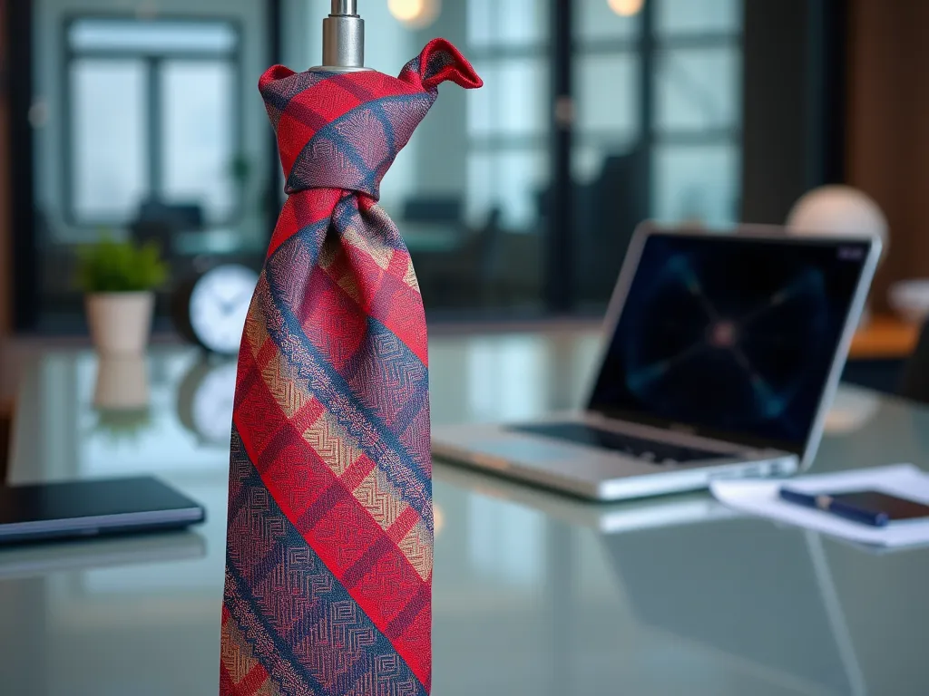 Dokąd powinien sięgać krawat?